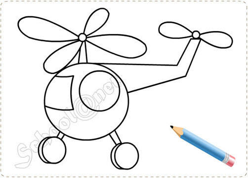 Cong ty Cong Nghe Tin hoc Nha truong | CDROM | BÉ HỌA SĨ – Dạy vẽ máy bay  trực thăng!