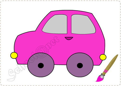 Cong ty Cong Nghe Tin hoc Nha truong | School@net - Bài viết | BÉ HỌA SĨ –  Dạy vẽ ô tô con!
