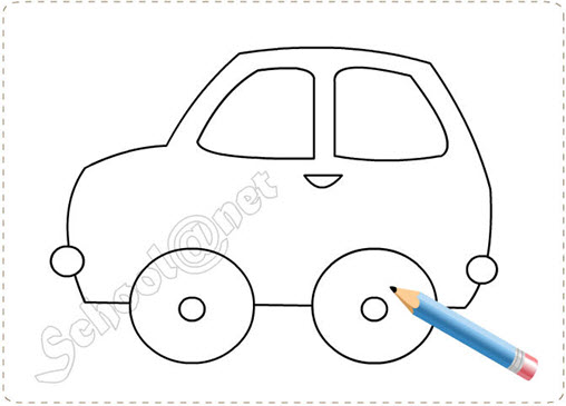Cong ty Cong Nghe Tin hoc Nha truong | School@net - Bài viết | BÉ HỌA SĨ –  Dạy vẽ ô tô con!
