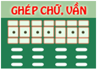 Xếp chữ ghép vần tự do