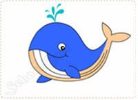 bé tập vẽ sinh vật biển