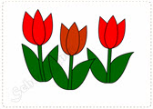 bé mẫu giáo vẽ cây cỏ hoa lá